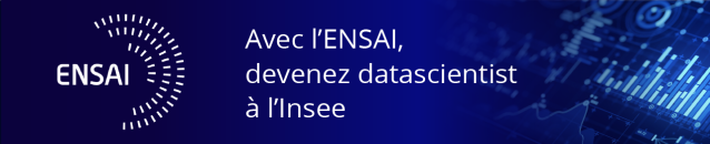 Avec l'Ensai, devenez datascientist